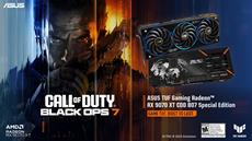 ASUS TUF Gaming pr&auml;sentiert Call of Duty: Black Ops 7 Edition AMD Radeon RX 9070 XT