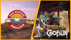 Buy new bundle combining cosy shopkeeping games Trash Goblin and Gas Station Simulator for 10% off