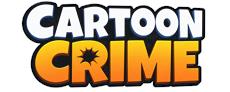 Cartoon Crime mit zwei Kameraperspektiven