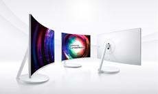 Der Samsung Curved Monitor CH711 sorgt für realitätsnahe Bilder dank Quantum Dot-Technologie und Farbraumabdeckung von 125 Prozent auf der sRGB Farbskala.
