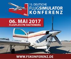 Deutsche Flugsimulator Konferenz lockt am 6. Mai hunderte Luftfahrtbegeisterte nach Paderborn
