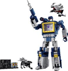 Die LEGO Gruppe pr&auml;sentiert das LEGO<sup>&reg;</sup> Icons TRANSFORMERS Soundwave Set f&uuml;r Fans der Decepticons
