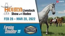 Farming Simulator 22 at Houston Livestock Show and Rodeo