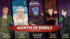 Five Rebel Heroes Join Avatar Generations, Including Iconic Blue Spirit 