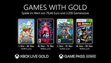 Games with Gold: Diese Spiele gibt es im November gratis 