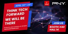 Hannovermesse 2026 - PNY pr&auml;sentiert am Stand H40 in Halle 14 Anwendungen f&uuml;r KI, Edge-Computing und das Metaversum