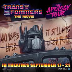 Hasbro und Fathom Entertainment stellen ein v&ouml;llig neues Kapitel von „The Transformers: The Movie” vor – ab dem 17. September exklusiv in den Kinos.