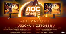 Leistungsstarkes Gaming mit 320 Hz: AGON by AOC pr&auml;sentiert die Monitore Q27G4SRU und U32G4U