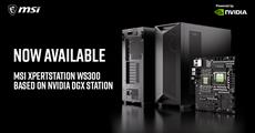 MSI XpertStation WS300 Based on NVIDIA DGX Station Now Available