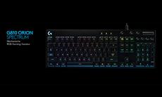 Neue Gaming-Tastatur Logitech G810 Orion Spectrum