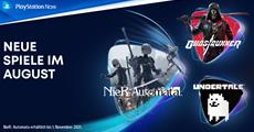 PlayStation Now-Spiele im August: NieR: Automata, Ghostrunner und Undertale