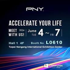 PNY Technologies pr&auml;sentiert Produktneuheiten und exklusive NVIDIA-Anwendungen auf der COMPUTEX 2024