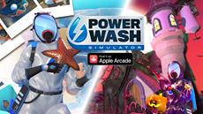 PowerWash Simulator on Apple Arcade Adds New Aquatic Jobs, Halloween House, and Quick Play Mode