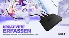 Streamen mit den neuen NZXT Capture-Karten und passendem Chat-Kabel 