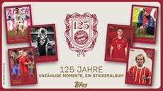 Topps feiert 125 Jahre FC Bayern M&uuml;nchen mit einzigartigen Stickern!