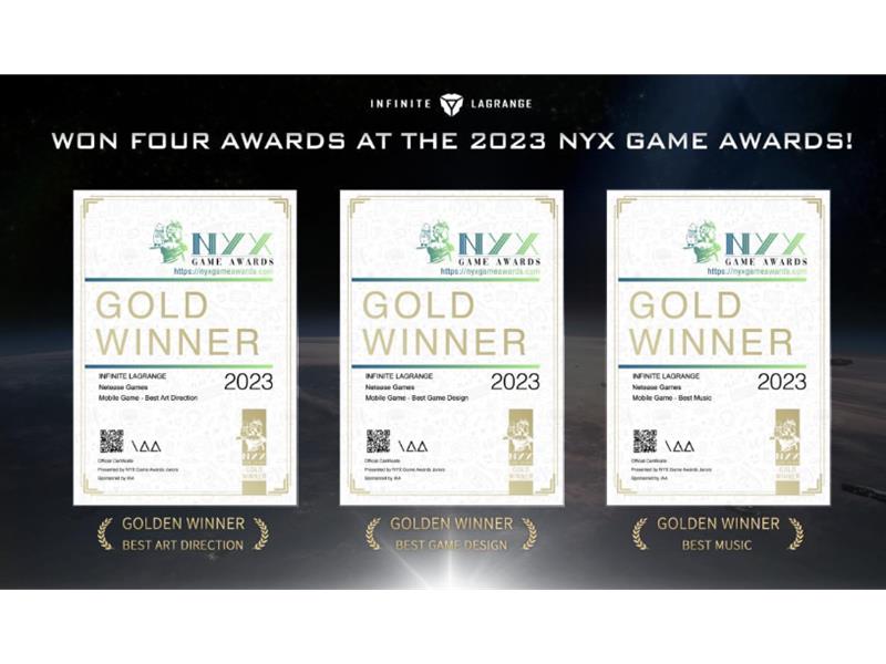 2023 NYX Game Awards Announces the Best Winners of Season 1